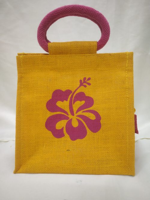 Golden Yellow Lunch Bag