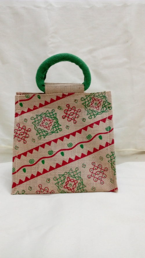 Natural Jute Lunch Bag