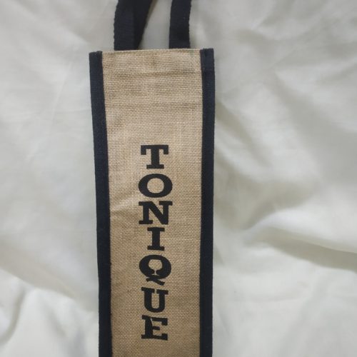 Jute Water Bottle Bag With Branding