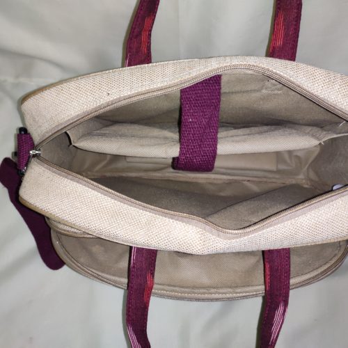 Single Partition Laptop Bag Top View